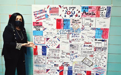 Warm Welcome for Ariola at PS 207