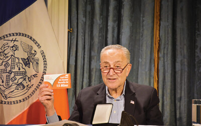 Schumer Calls for 100 Testing Sites in NYC