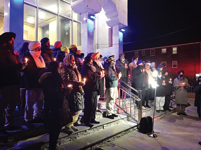 South Queens Supports City Cops at Vigils
