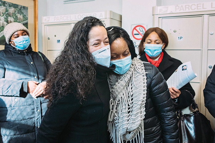 Photos Courtesy of NY City Council
Councilwomen Alexis Aviles (l. to r.), Selvena Brooks Powers