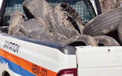 Sanitation Tackles Illegal Dumping Site