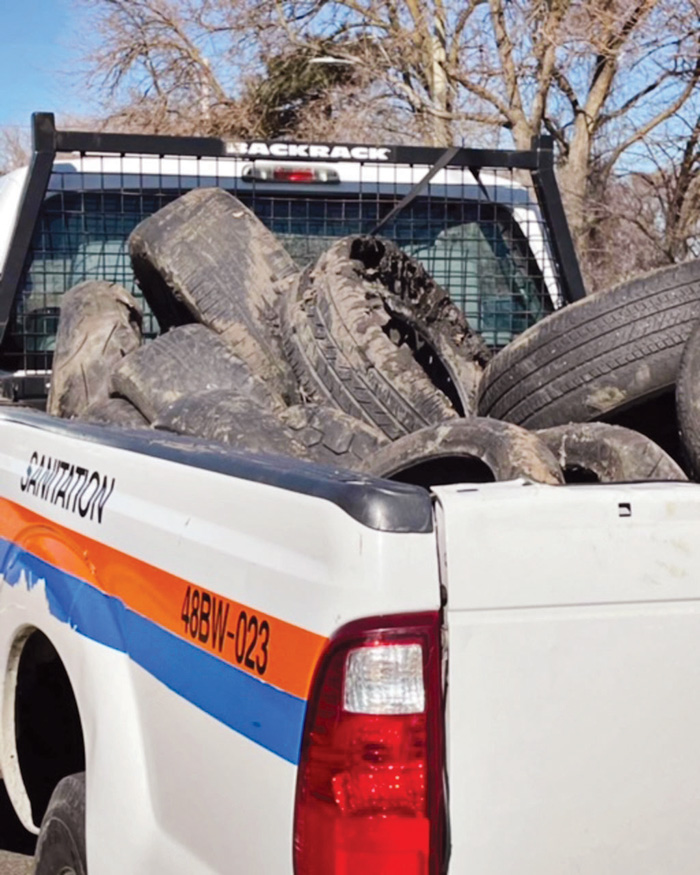 Sanitation Tackles Illegal Dumping Site