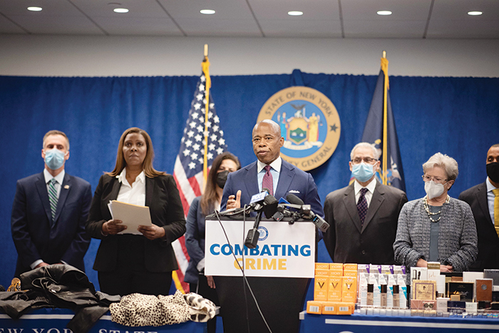 Mayor, State AG Tout Takedown of Massive Retail Theft and Crime Operation