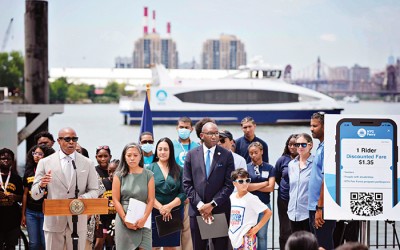 Adams Unveils ‘NYC Ferry Forward’
