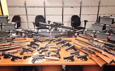 Whitestone Man Charged with Possessing 42 Illegal Guns