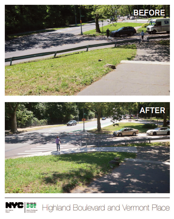 DOT Announces Completion of Project Improving Access to Highland Park, Ridgewood Reservoir