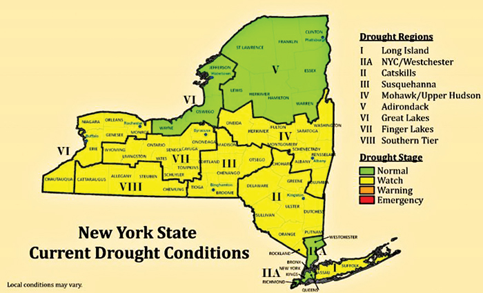 Governor Calls for Expanded Drought Watch in New York