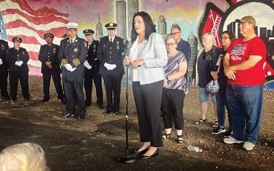 Community Unity: Howard Beach Unites at 9/11 Mural to Mark 21st Anniversary of Terror Attacks