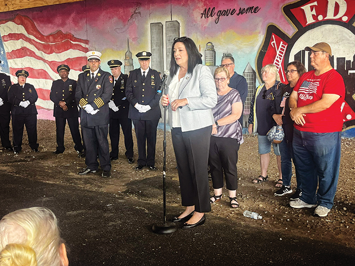 Community Unity: Howard Beach Unites at 9/11 Mural to Mark 21st Anniversary of Terror Attacks
