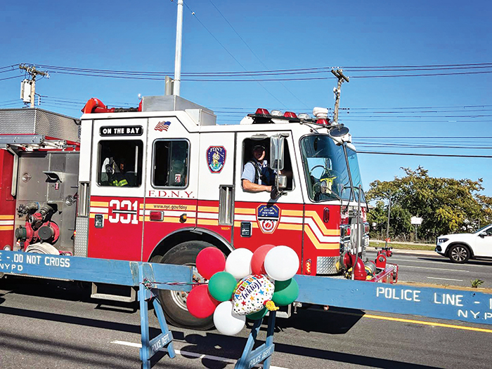 Photo Courtesy of Councilwoman Ariola Even our Bravest had a great time on Sunday.