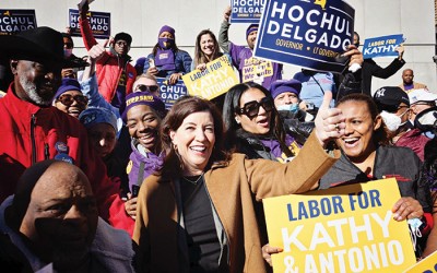 Hochul Beats Zeldin to become First Woman Elected Governor of NY