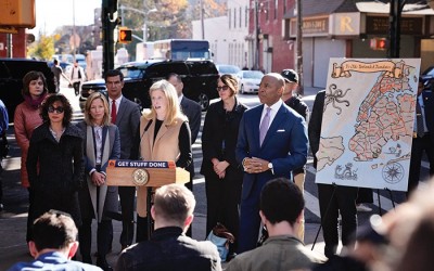 Adams Touts $14.5M for Clean Streets, Parks