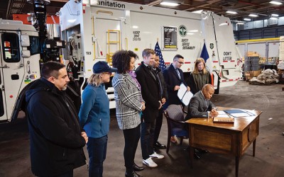 Adams Signs Legislation to Fight Rats, Build Cleaner City