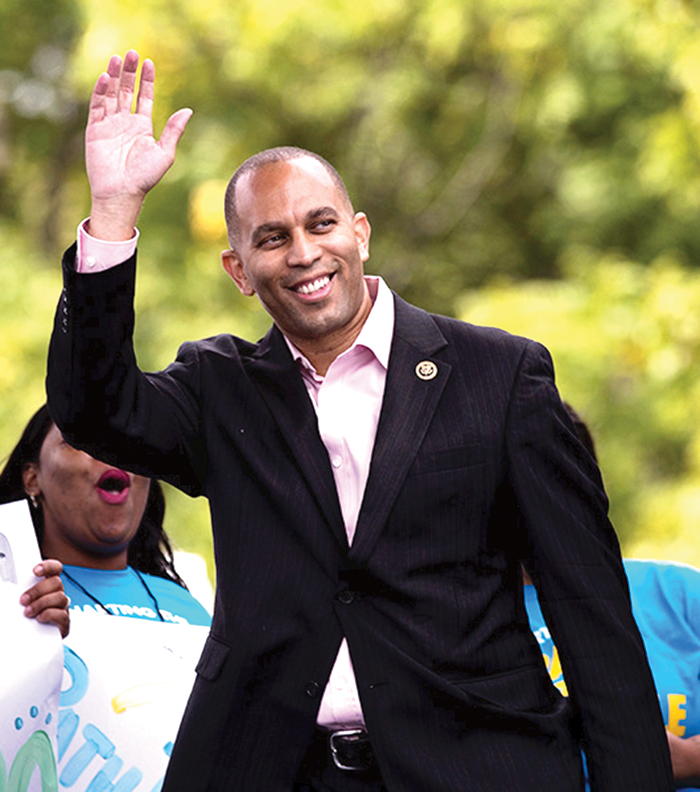 Jeffries Hears Support from City Following Election to House Democratic Leader for 118th Congress