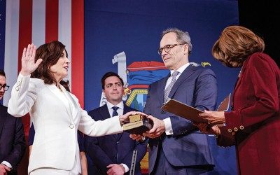 Hochul Sworn-in as 57th Governor of NY, Delivers Inaugural Address