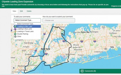 DOT Launches Platform for NYers to Report Double-Parking, Blocked Bus and Bike Lanes