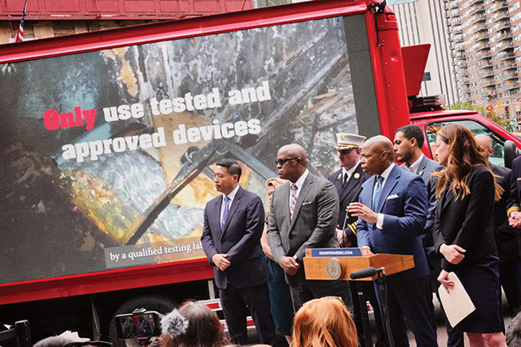 City Pledges to Increase Lithium-Ion Battery Inspections, Education Efforts to Prevent Further Fires