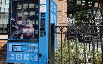 Health Department Launches City’s First Public Health Vending Machine