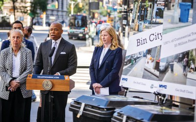 Mayor, DSNY Commissioner Announce Next Phase of War on Rats: All Businesses Must Place Trash  in Containers