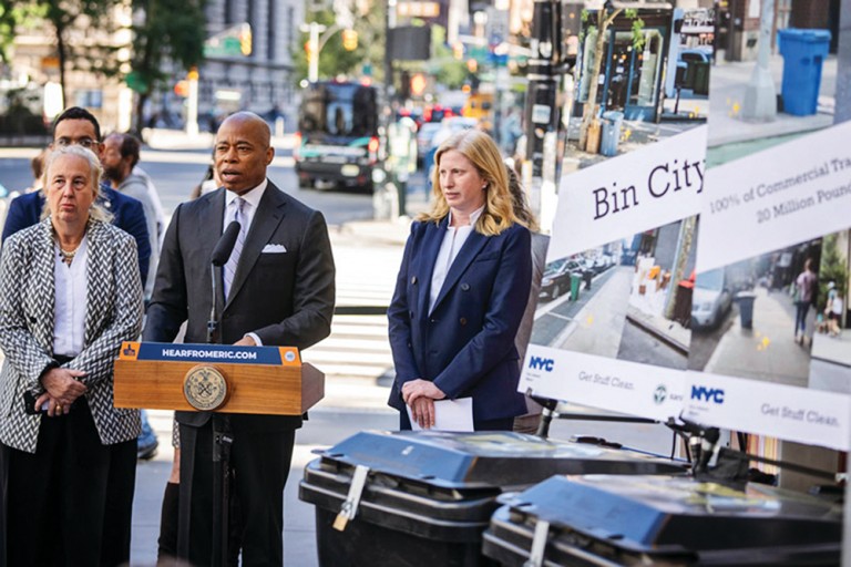 Mayor, DSNY Commissioner Announce Next Phase of War on Rats: All Businesses Must Place Trash  in Containers