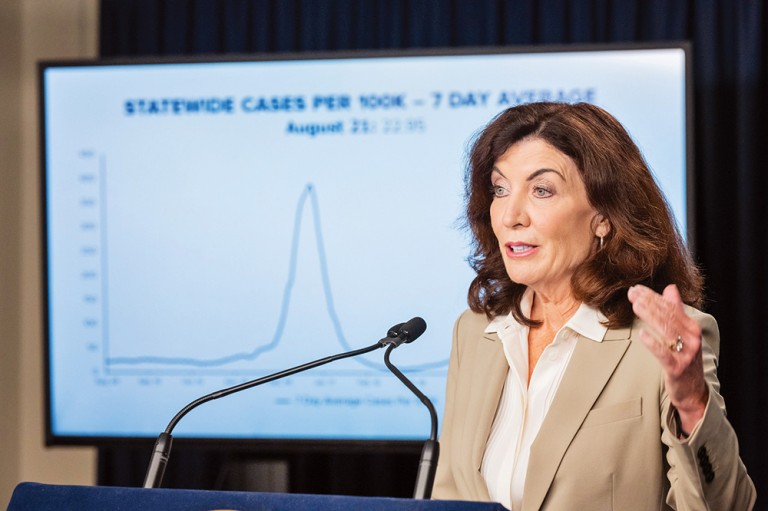 NY COVID-19 Hospitalizations on Rise