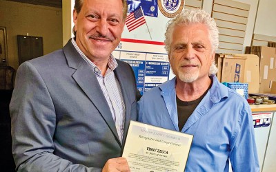 Addabbo Honors Howard Beach Postal Worker