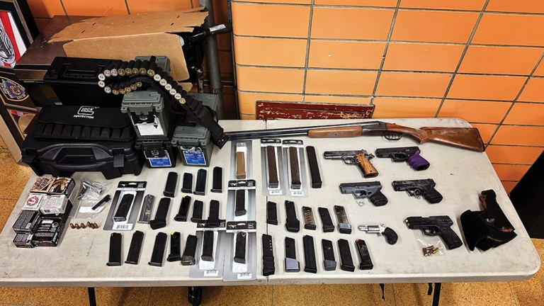Two Jamaica Men Charged with Possessing Arsenal of Illegal Weapons