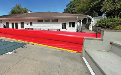 Pheffer Amato Brings Flood Help to District