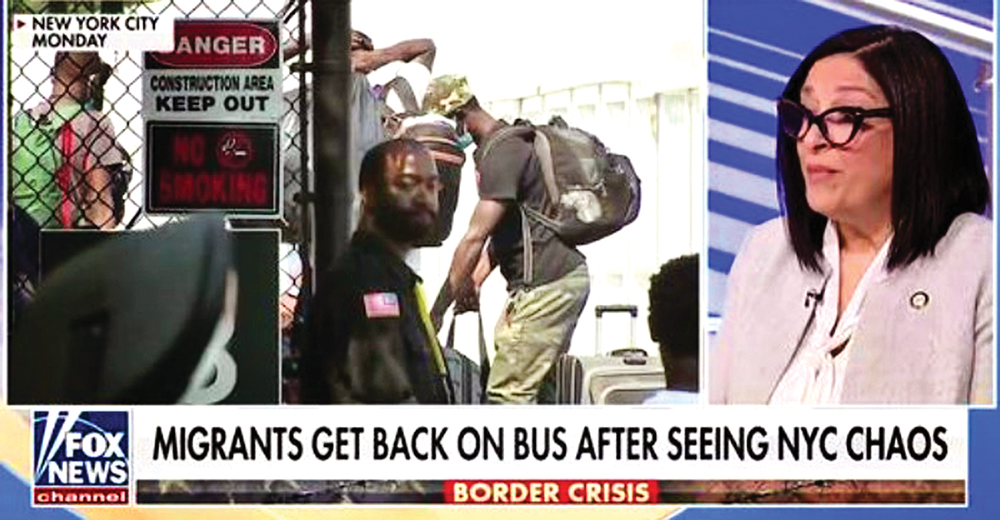 Photo Courtesy of Councilwoman Ariola Councilwoman Ariola later appeared on Fox News Channel on Wednesday.