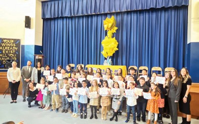 Ariola Swears in PS 207 Student Council