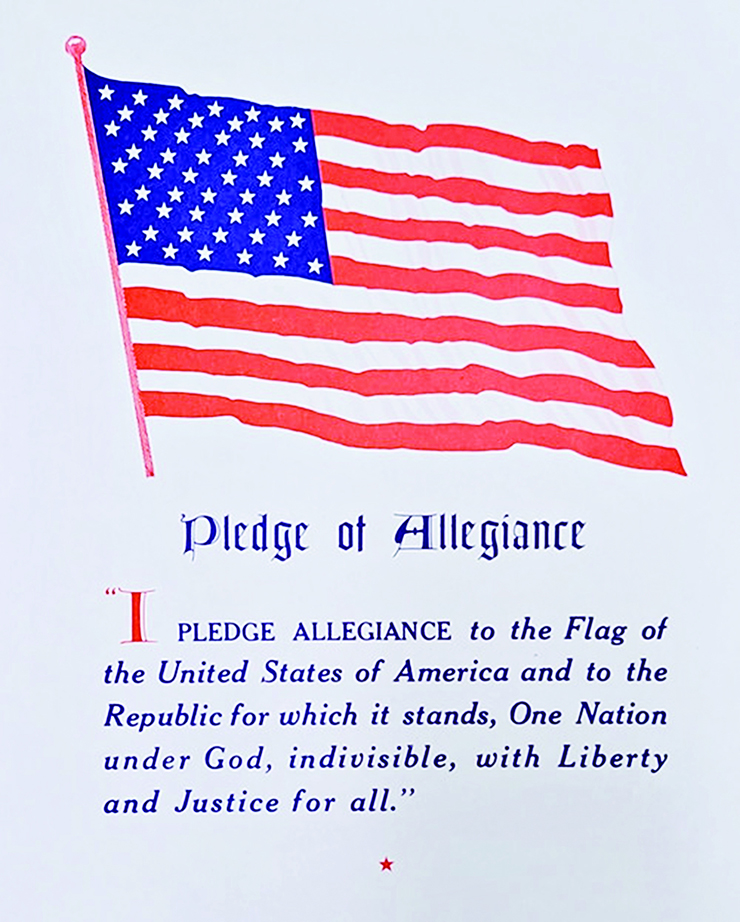 CB 9 Addresses Pledge of Allegiance Letter to the Editor
