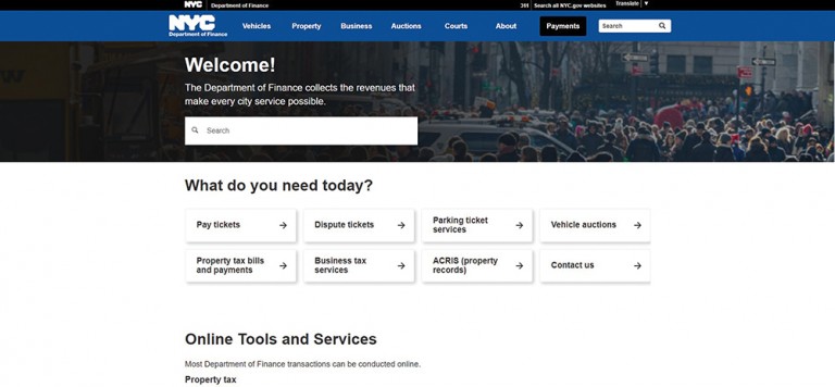 Department of Finance Launches Redesigned Website