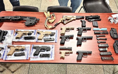 Cambria Heights Man Charged with Possessing Cache of Ghost Guns, Assault Pistols