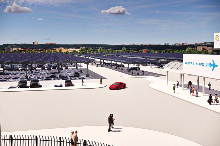 NY’s Largest Solar Carport Launched at JFK