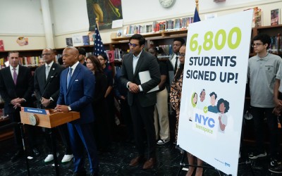 Adams Celebrates Early Success of ‘NYC Teenspace,’ Free Tele-Mental Health Service for City Teens