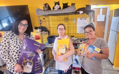 Ariola’s Mission to Deliver Pet Supplies to area Shelters Continues