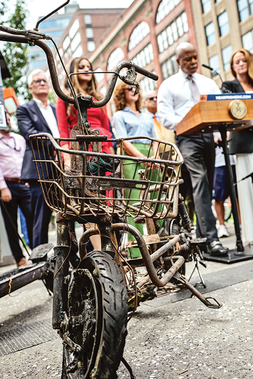 City Takes New Actions to Help Prevent Lithium-Ion Battery Fires, Promote Safe E-Bike Usage