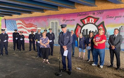 Civic Says State won’t Help Community Care for Underpass where Sept. 11 Mural is Located