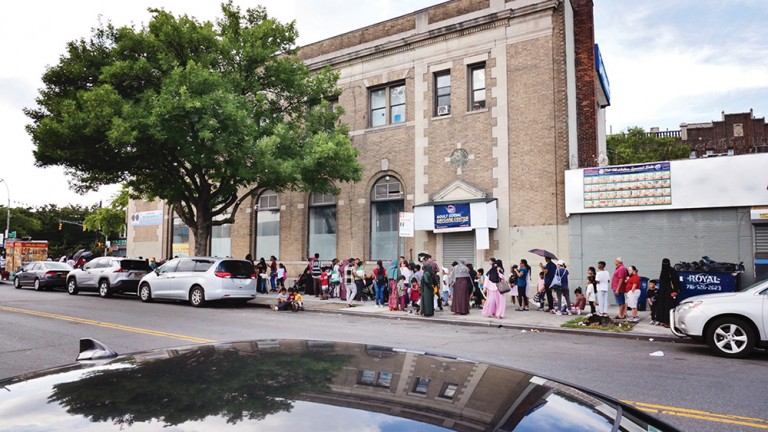 Cityline Ozone Park Civilian Patrol Hosts Back-to-School Giveaway