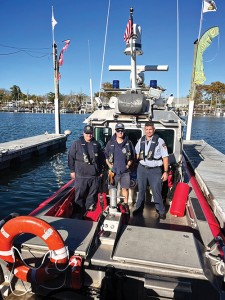 Photo Courtesy of FDNY The hero marine firefighters.