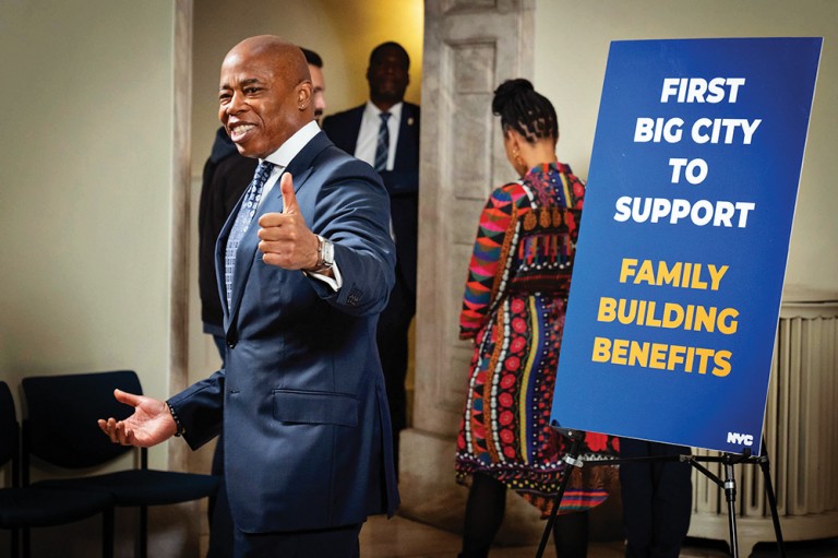 Adams Announces new Suite of Benefits to Help Make it Easier for City Employees to Build a Family