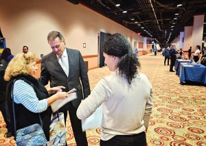 Photo Courtesy of Sen. Addabbo The senator called the fair “a highlight of my annual calendar.”