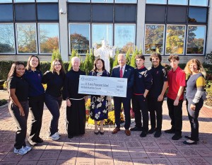Photo Courtesy of Rep. Meng The funds will allow SFP to make additional security improvements at its Fresh Meadows campus.