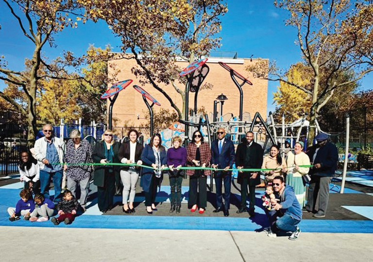 Lindenwood Loves Renovated Playground