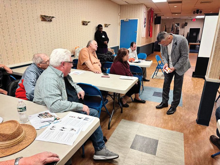 Addabbo Hosts Spine Health Awareness Event