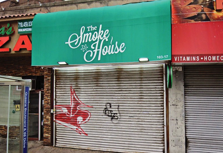 Law Enforcement Officials Shutter Illegal Weed Shop in Forest Hills