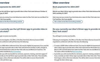 AG Urges Uber and Lyft Drivers to File Claims to Receive Funds from $328M Settlement