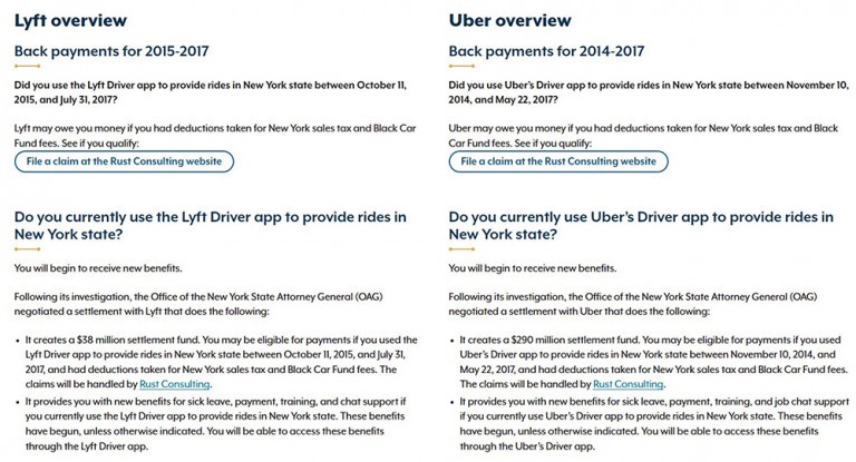 AG Urges Uber and Lyft Drivers to File Claims to Receive Funds from $328M Settlement