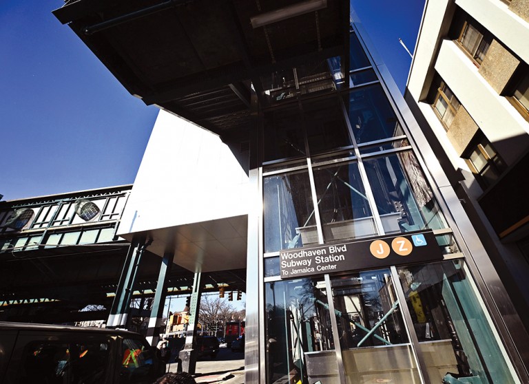 MTA Touts Upgrades to Woodhaven Station
