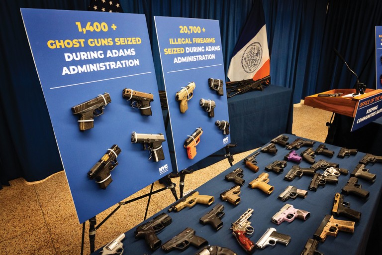 Cops Have Taken 1K+ Illegal Guns off Streets this Year Alone